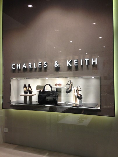 Charles & Keith - Futuristic Store Fixtures